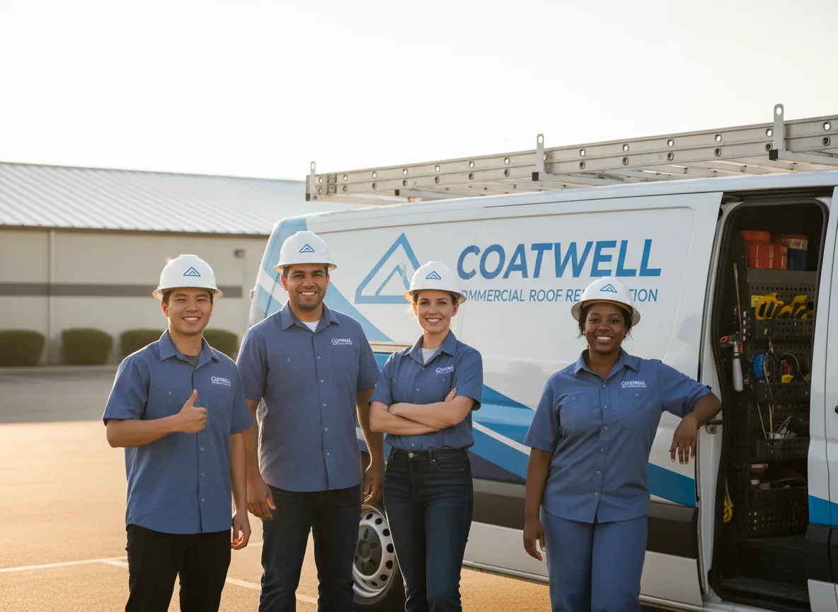 Commercial roof coating company in Harbeson, DE